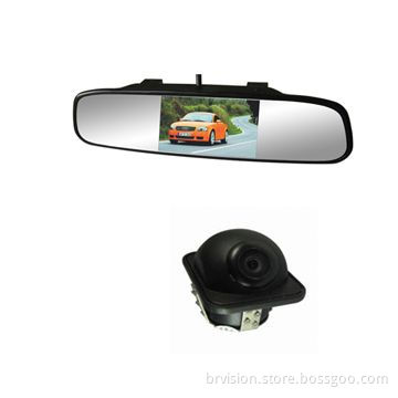 4.3-inch Mirror System Mini Camera, 480TVL High-resolution, 10.5 to 15V DC Power Supply